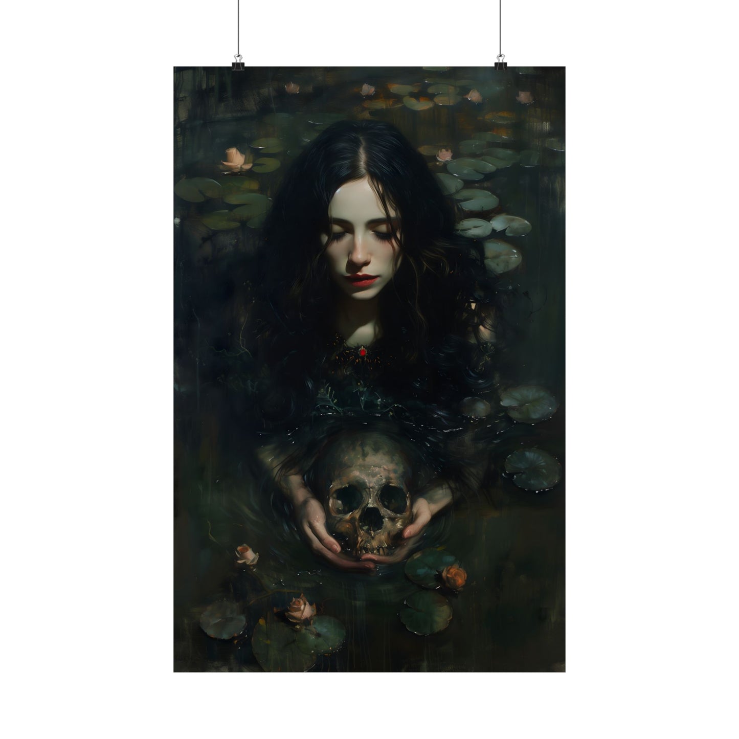 Dark Pond Art Print