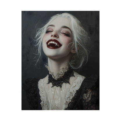 Vampire Beauty Art Print