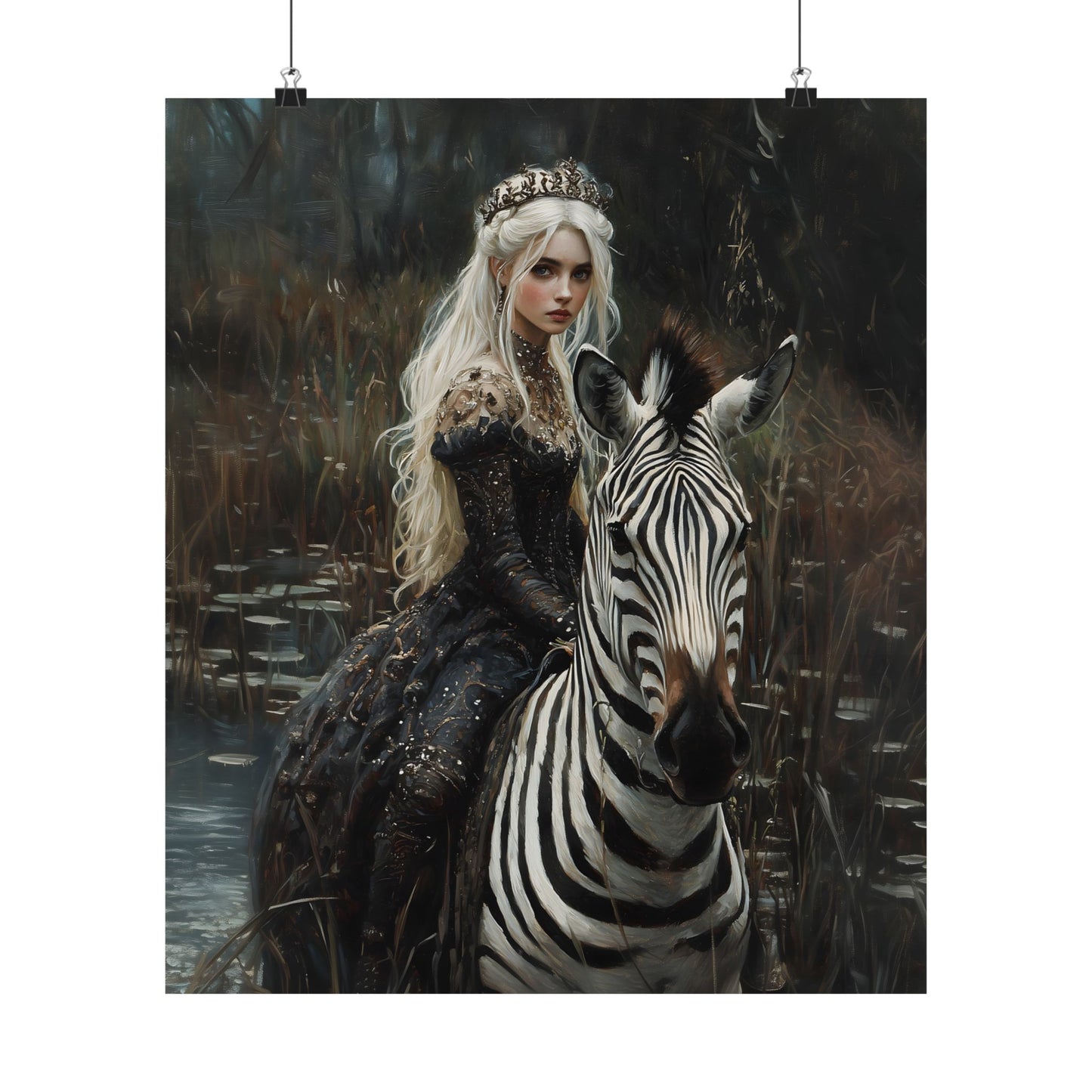 Zebra Art Print