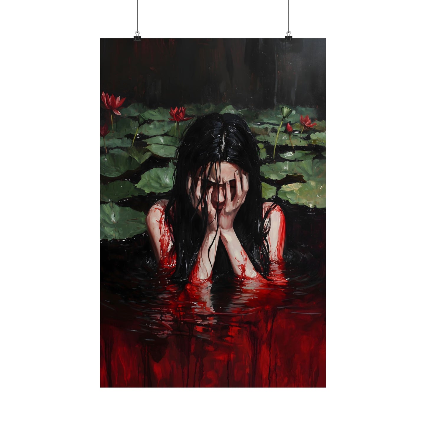 Blood Art Print