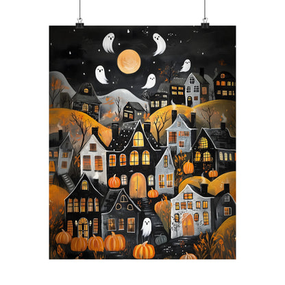 Halloween Town Art Print