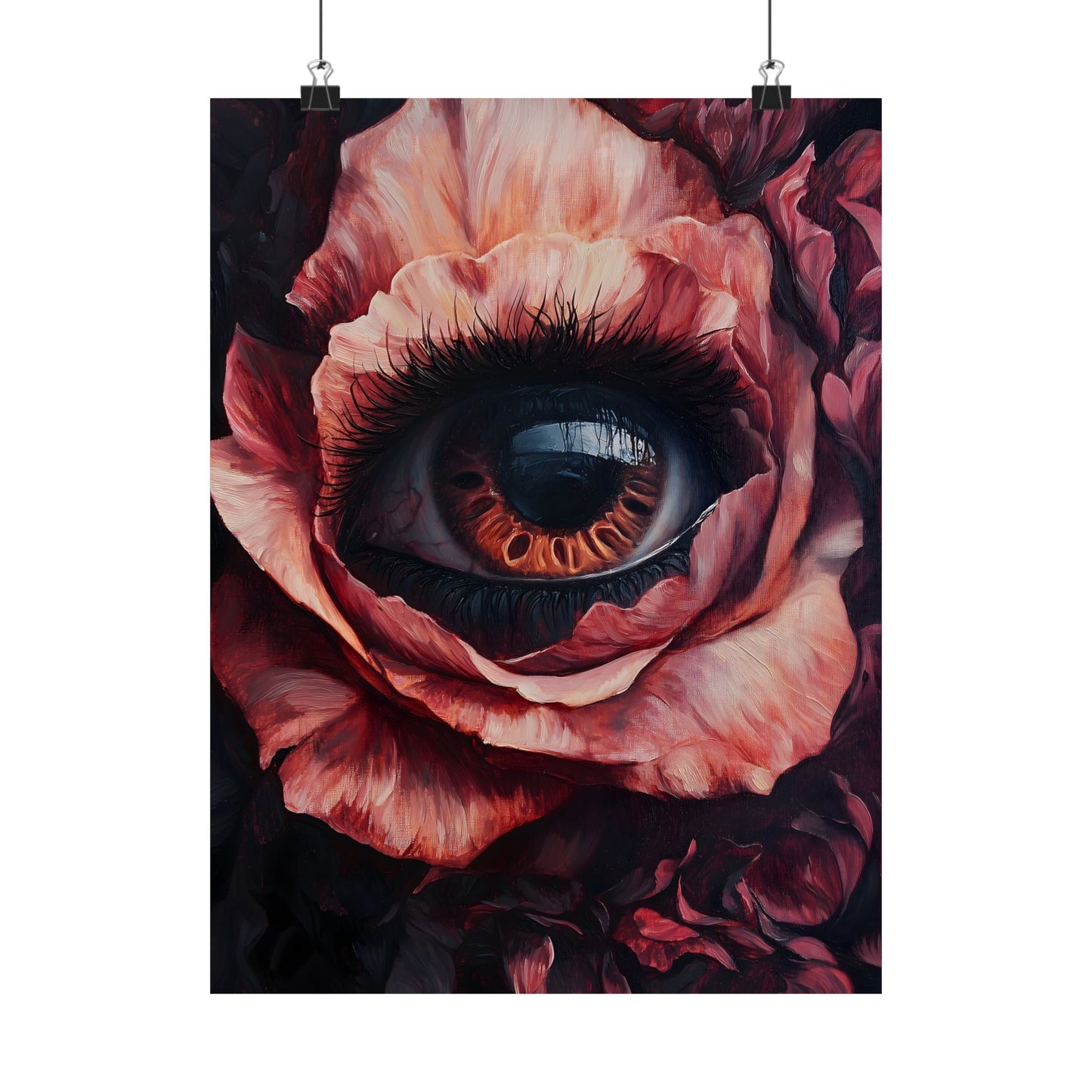 Floral Eye Art Print