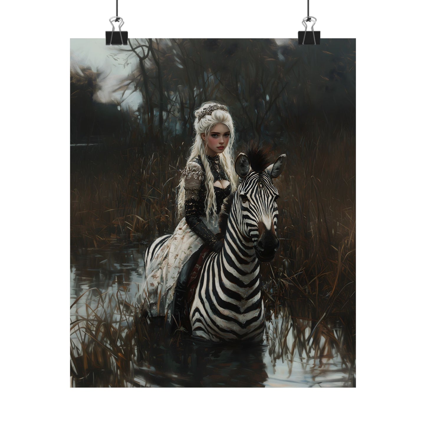 Zebra Art Print