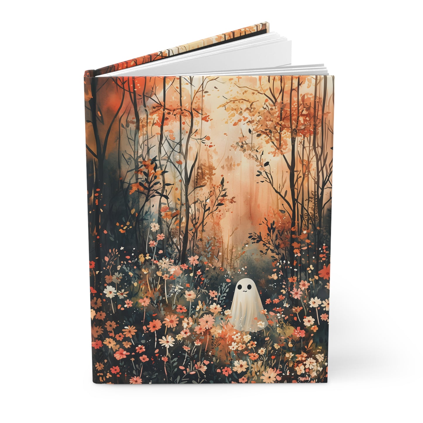 Ghost Hardcover Journal