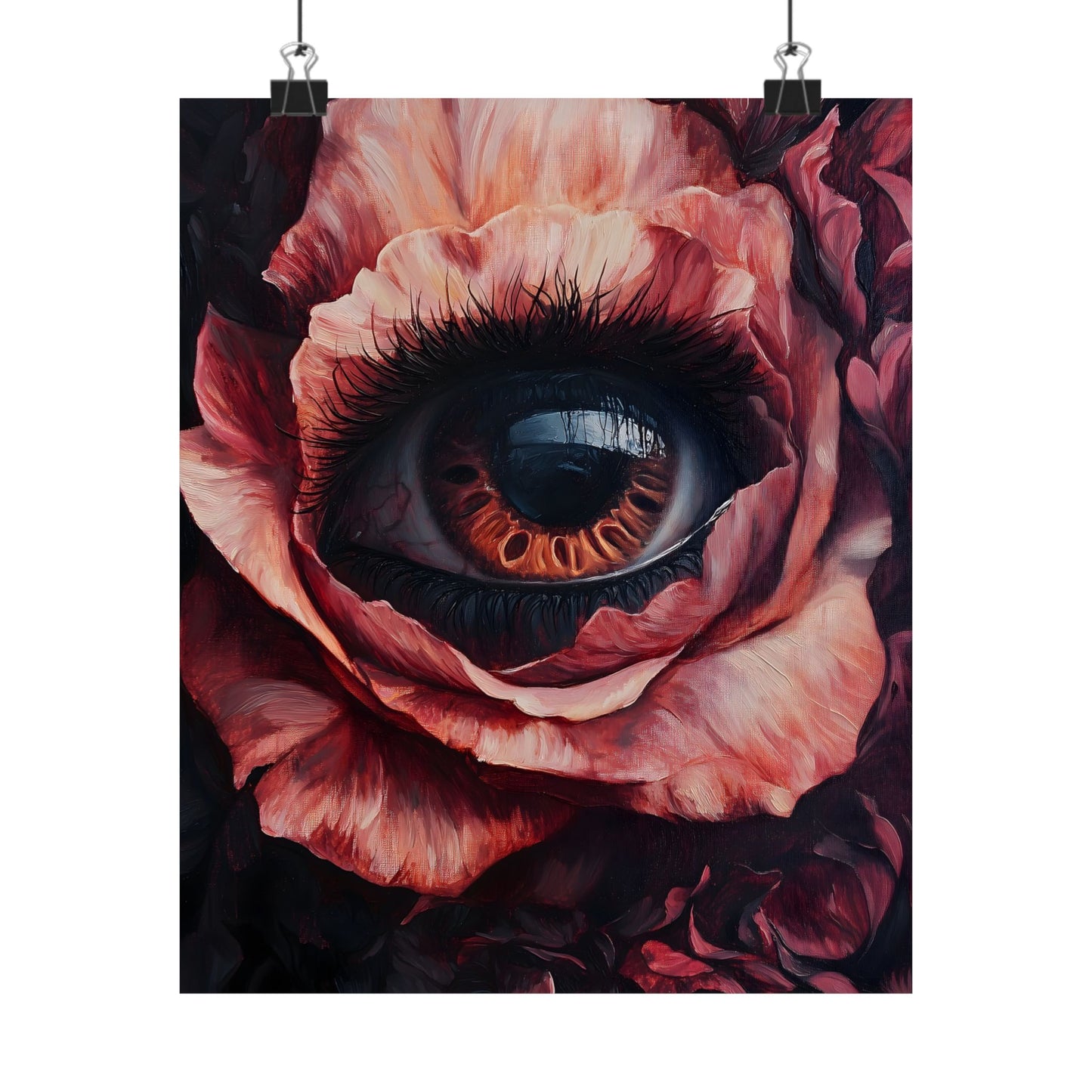 Floral Eye Art Print