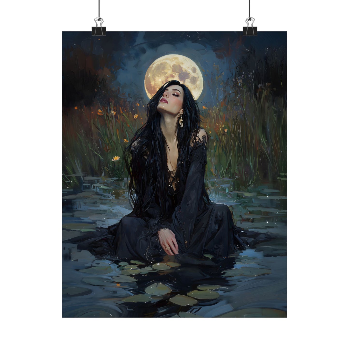 Moonshine Witch Art Print