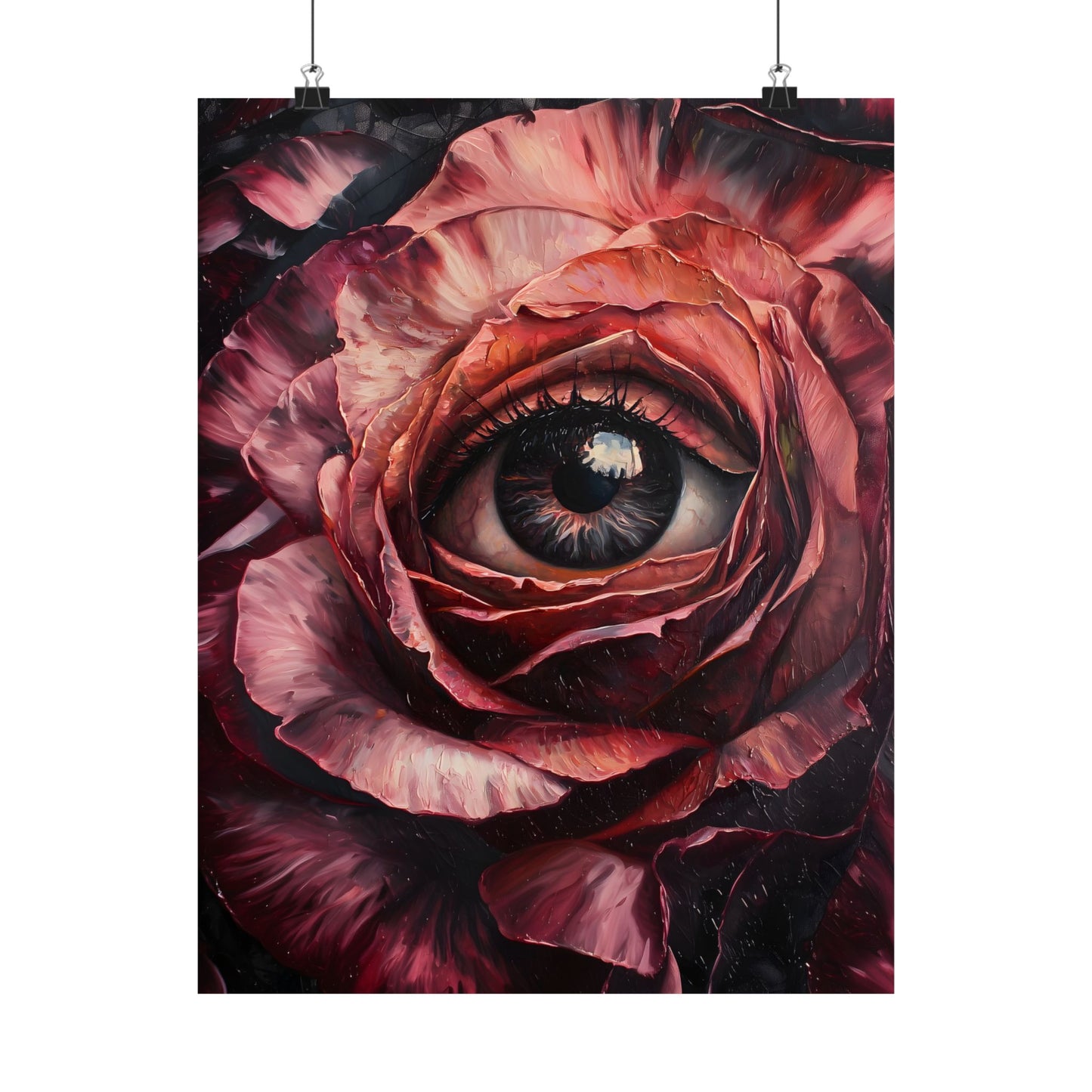 Floral Eye Art Print