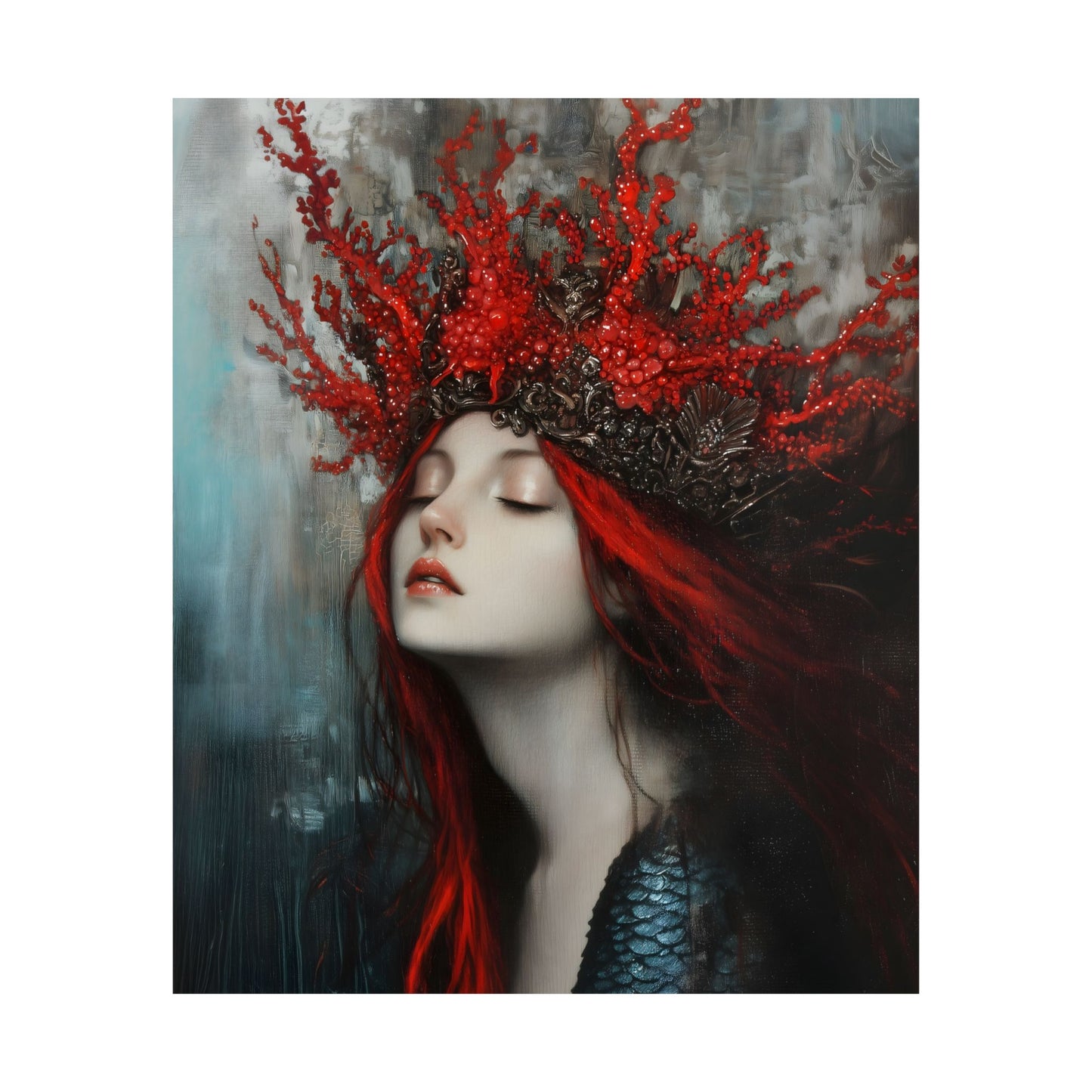 Coral Crown Art Print