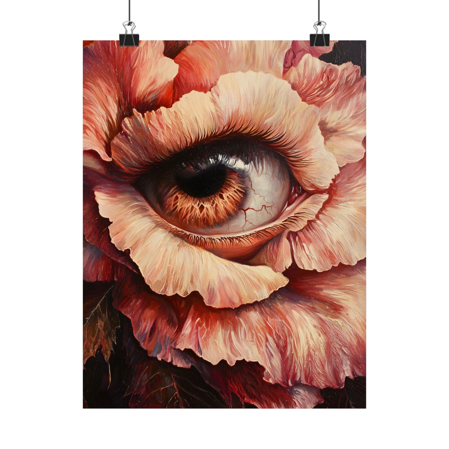 Floral Eye Art Print