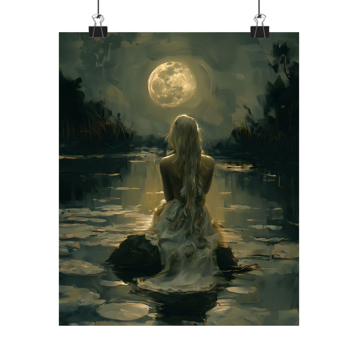 Full Moon Art Print