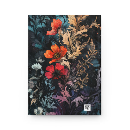 Floral Hardcover Journal