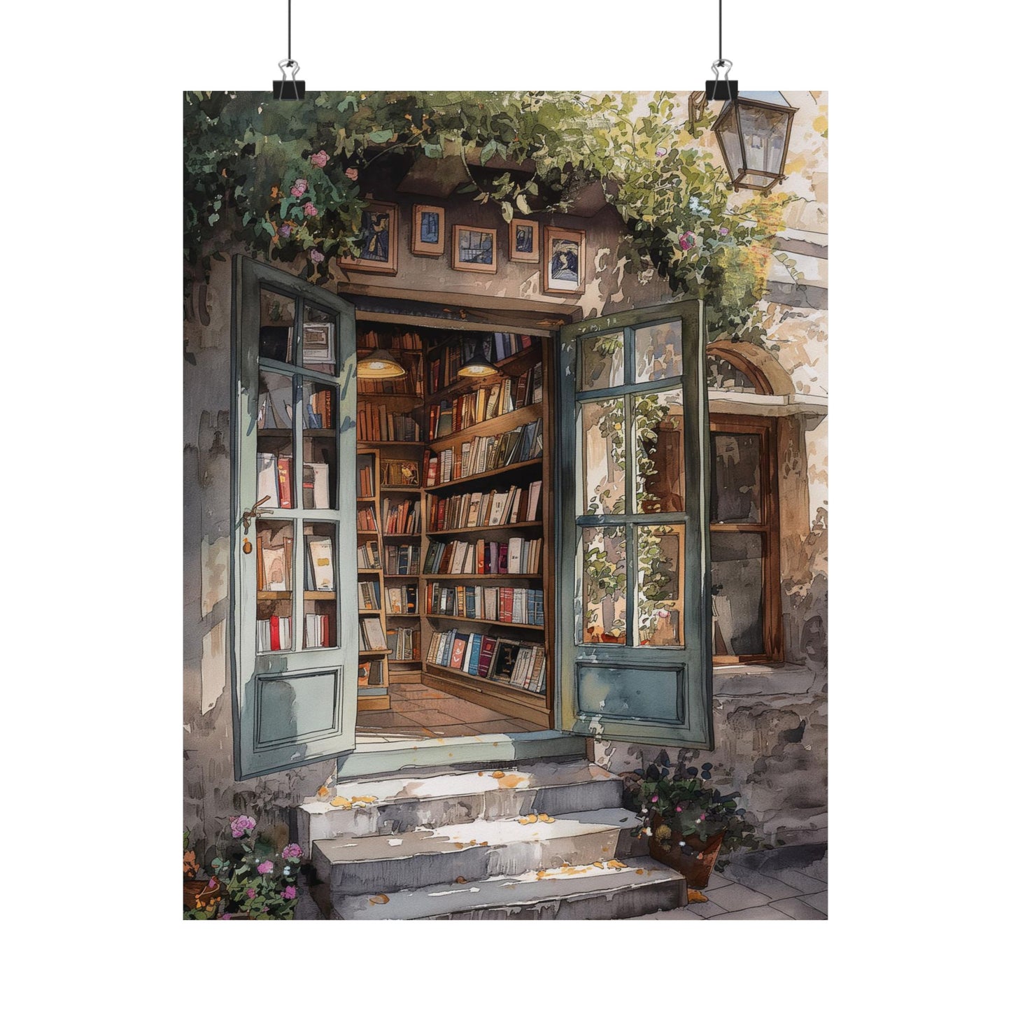 Book Shop Art Print