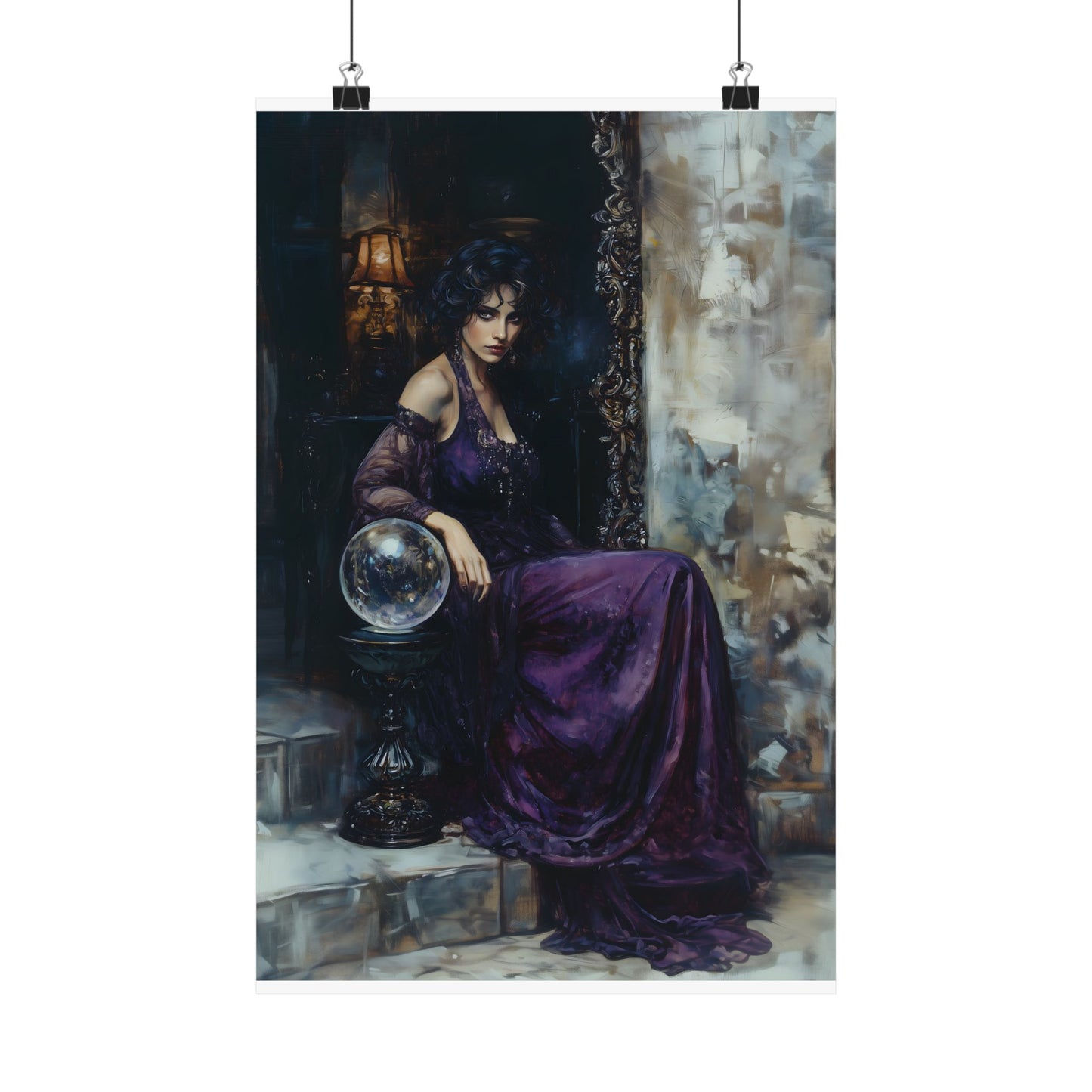 Purple Witch Art Print