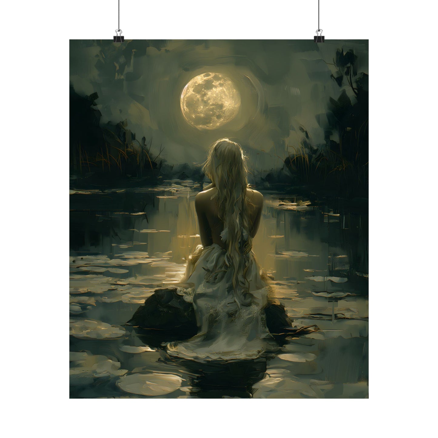 Full Moon Art Print