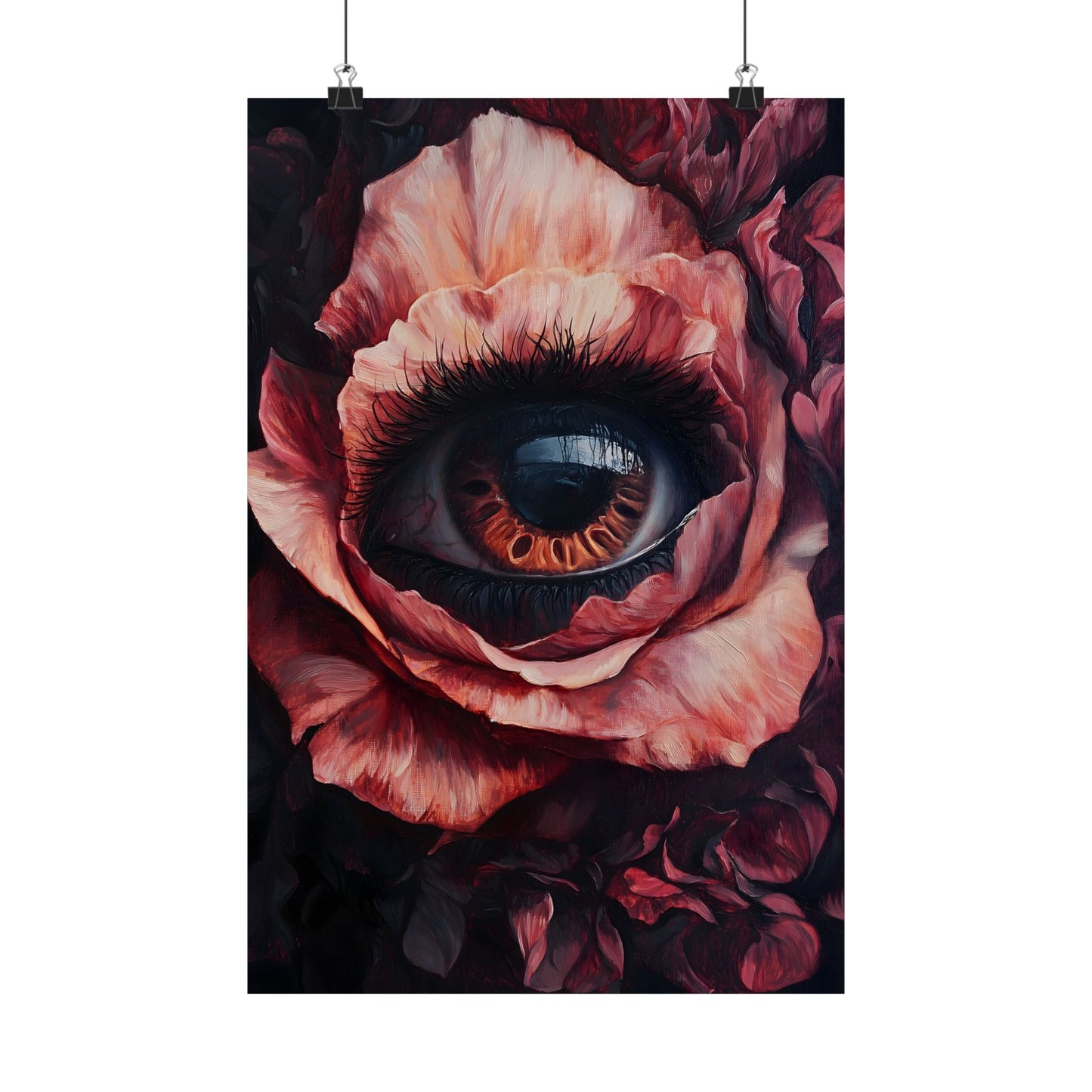 Floral Eye Art Print