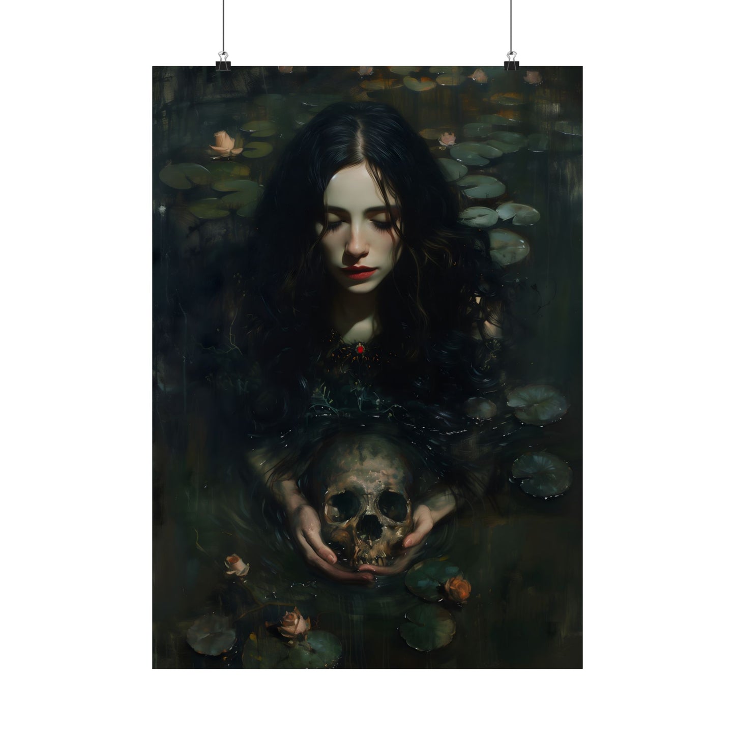 Dark Pond Art Print