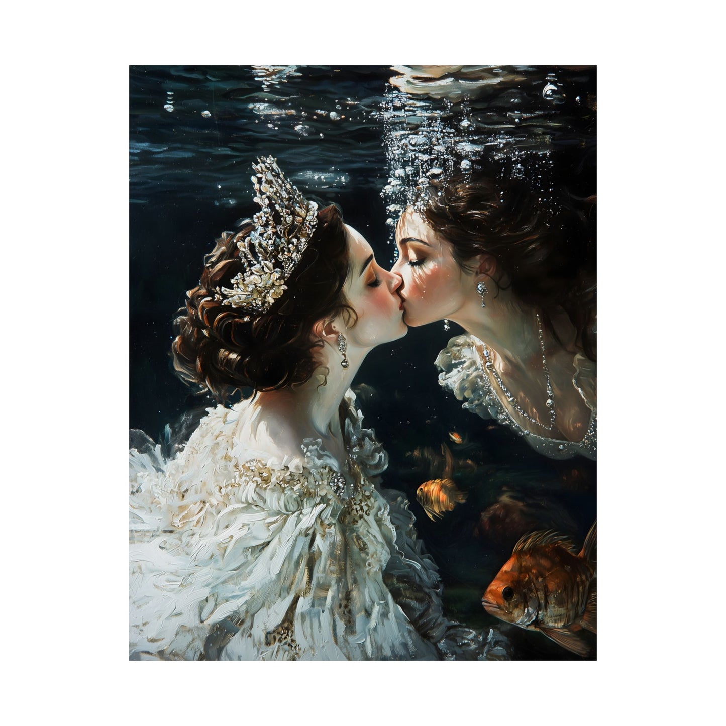 Love Queens Art Print