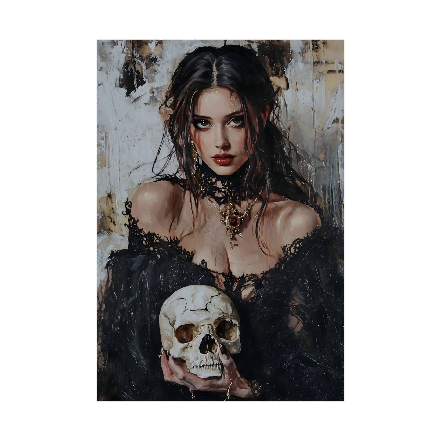 Skull Art Print