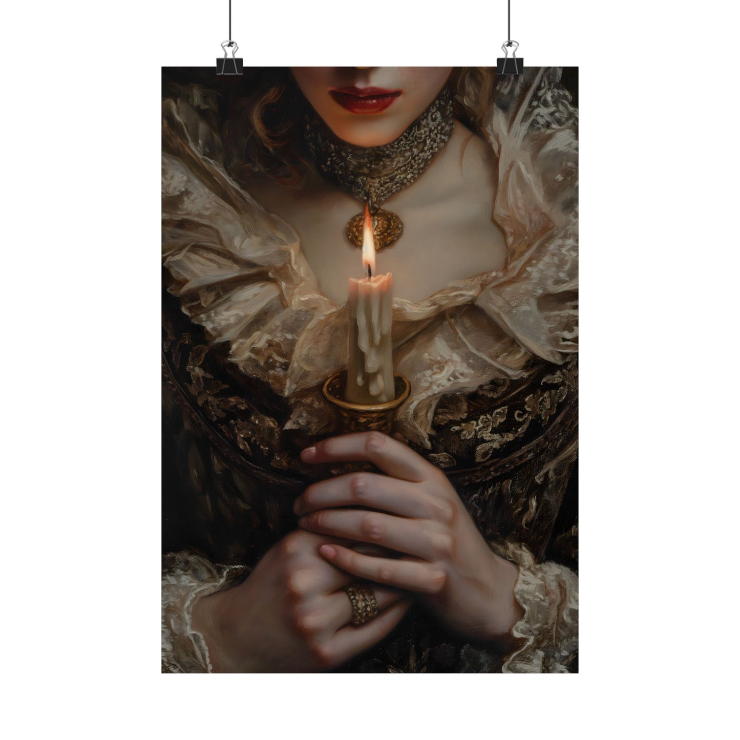 Candle Art Print