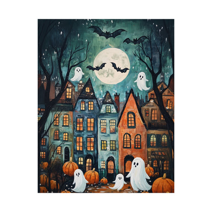 Halloween Town Art Print