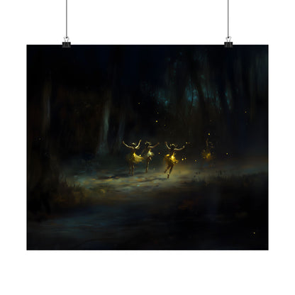 Fairies Forest Art Print