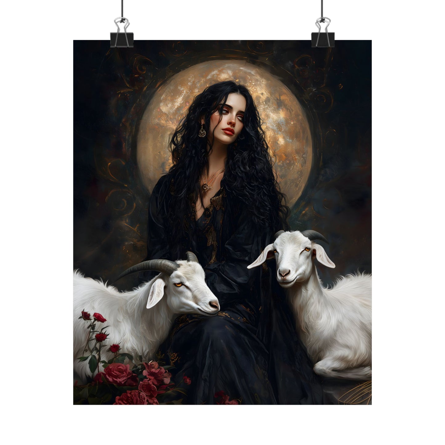 Goats Art Print