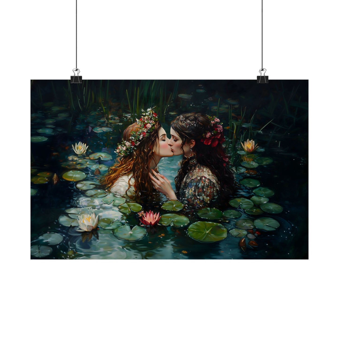 Ophelia in Love Art Print