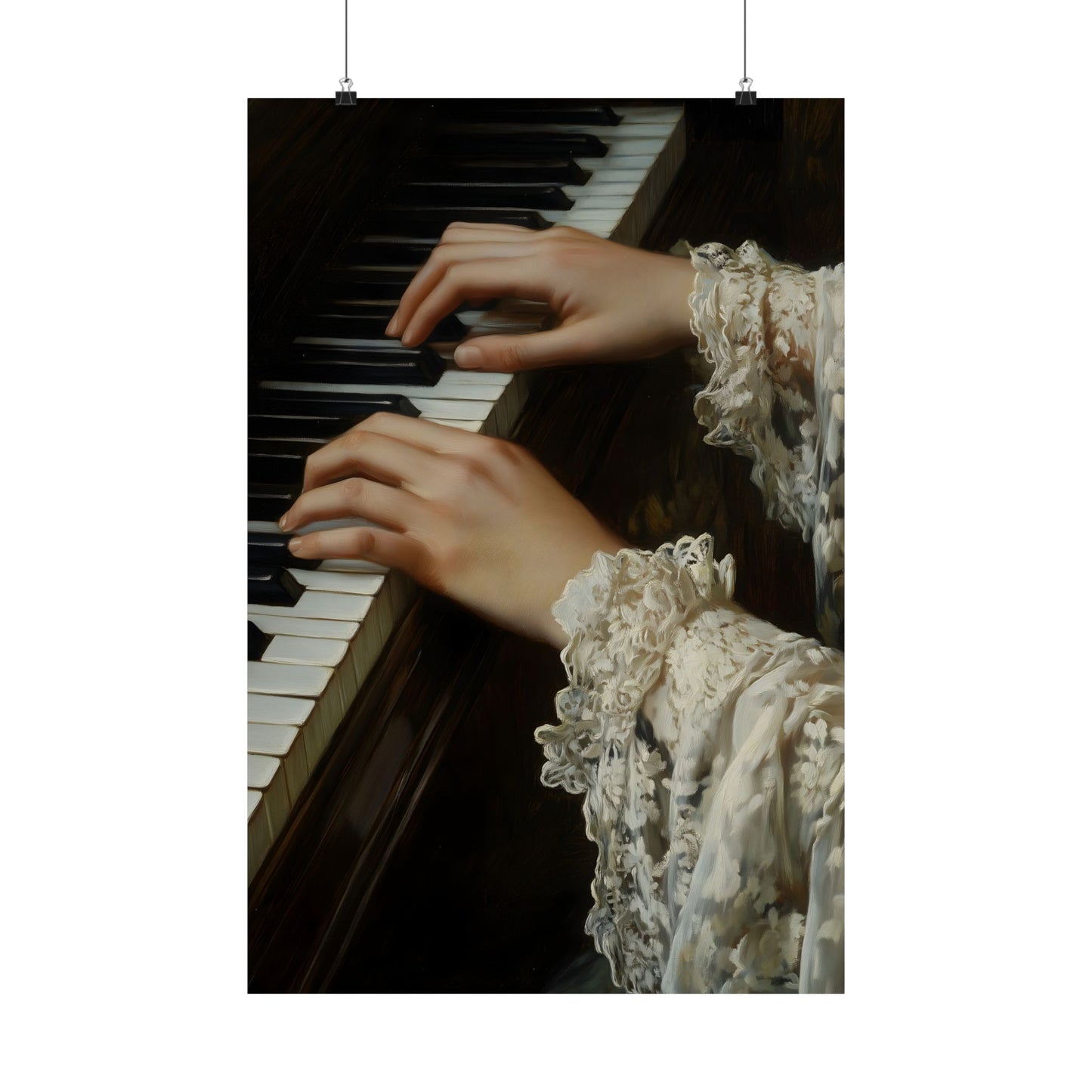 Piano Art Print