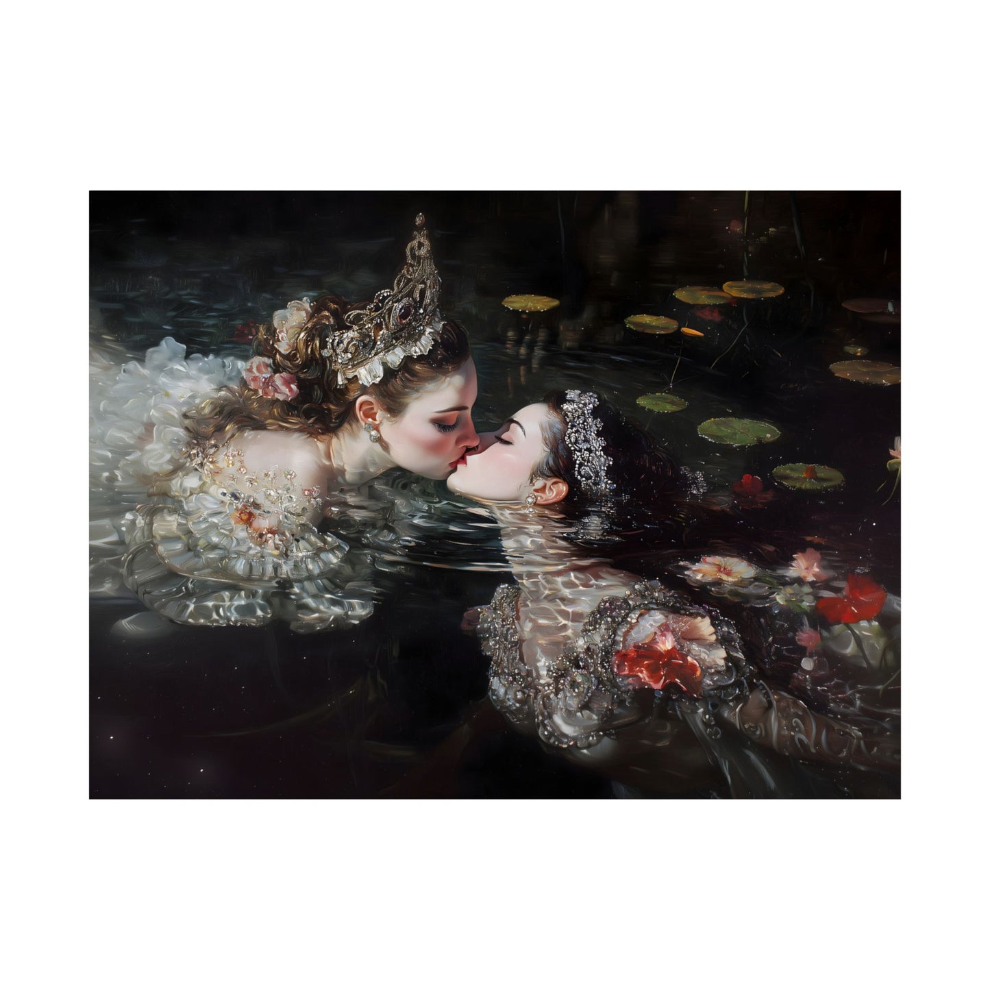 Sapphic Waters Art Print