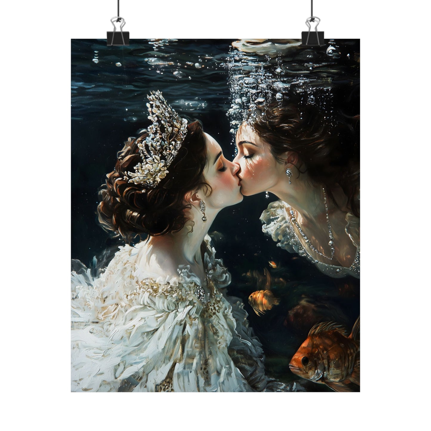 Love Queens Art Print