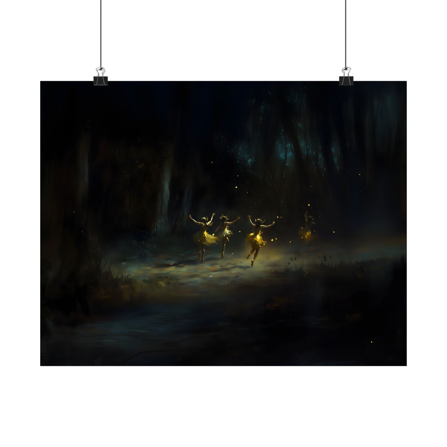 Fairies Forest Art Print