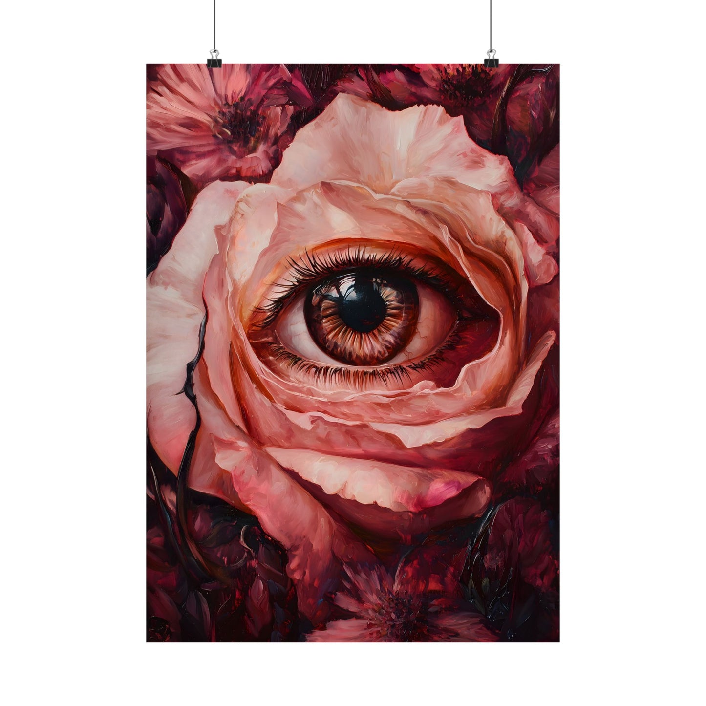 Floral Eye Art Print