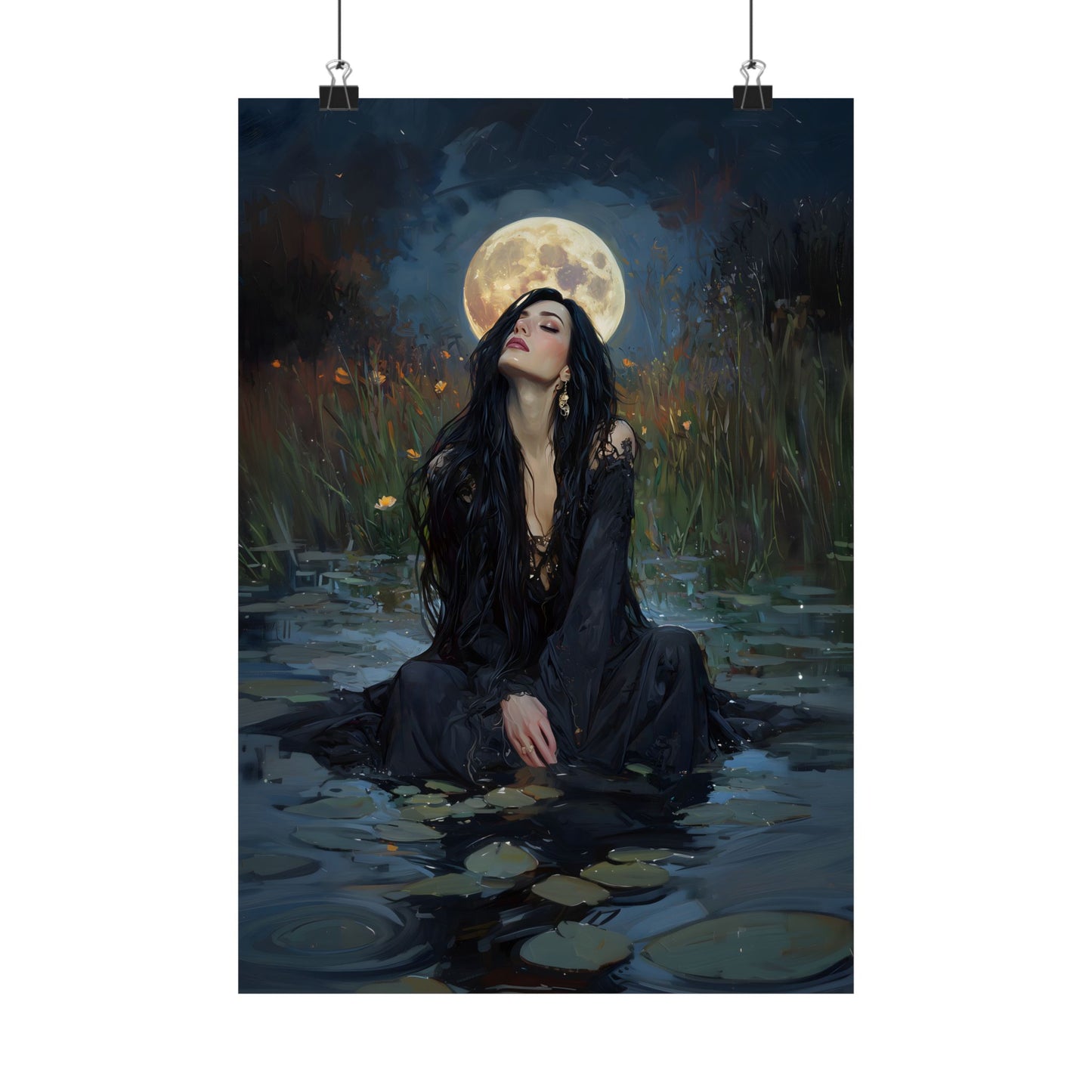 Moonshine Witch Art Print