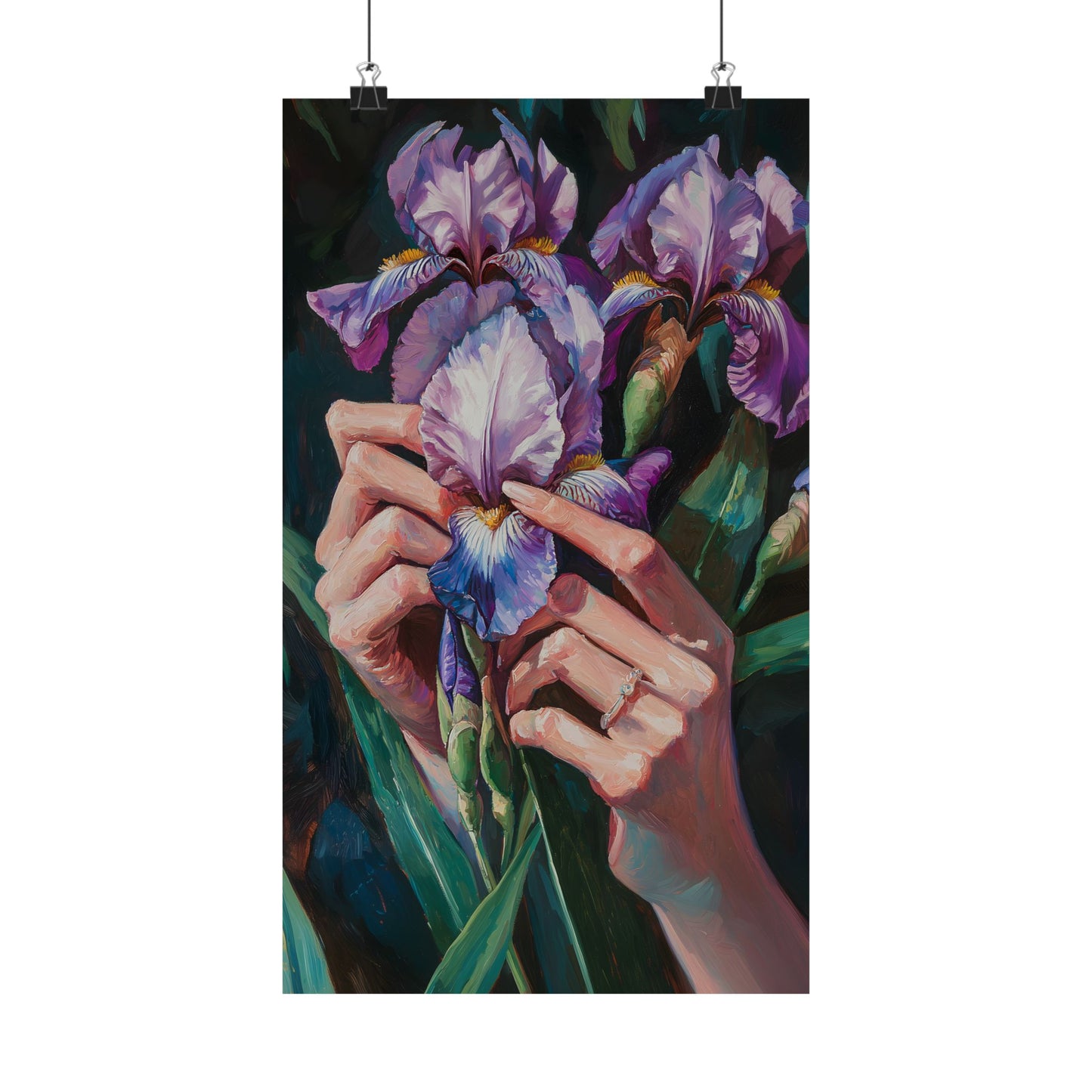 Iris Art Print