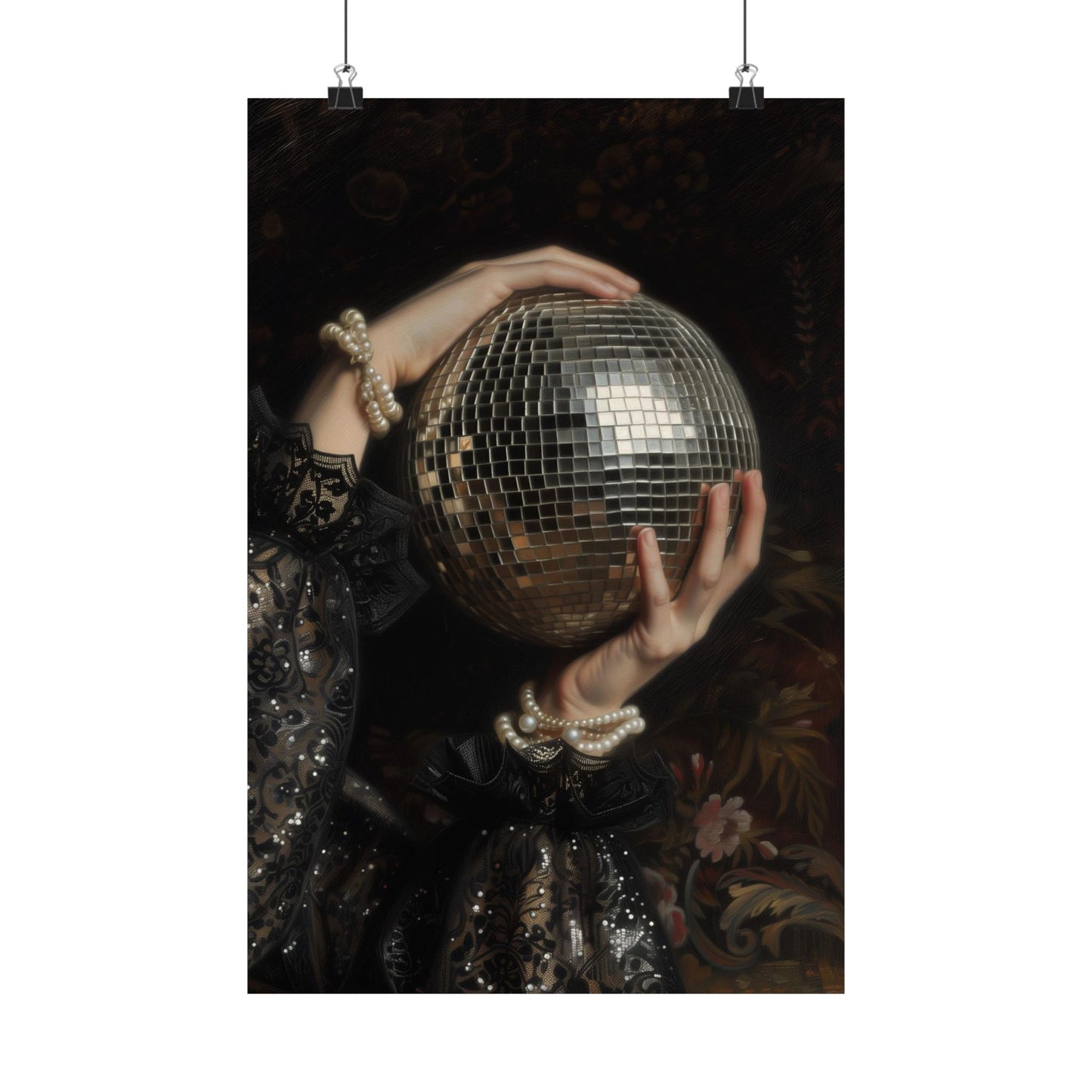 Disco Ball Art Print