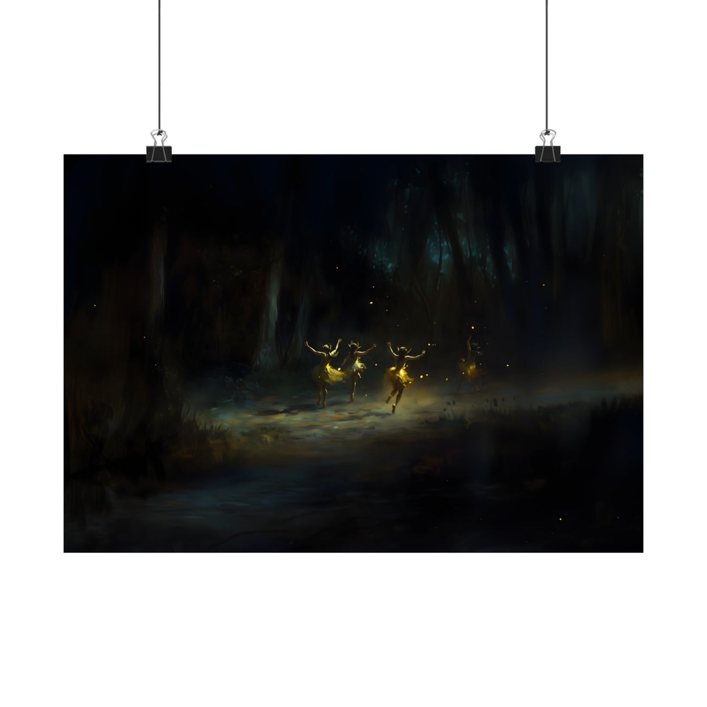 Fairies Forest Art Print