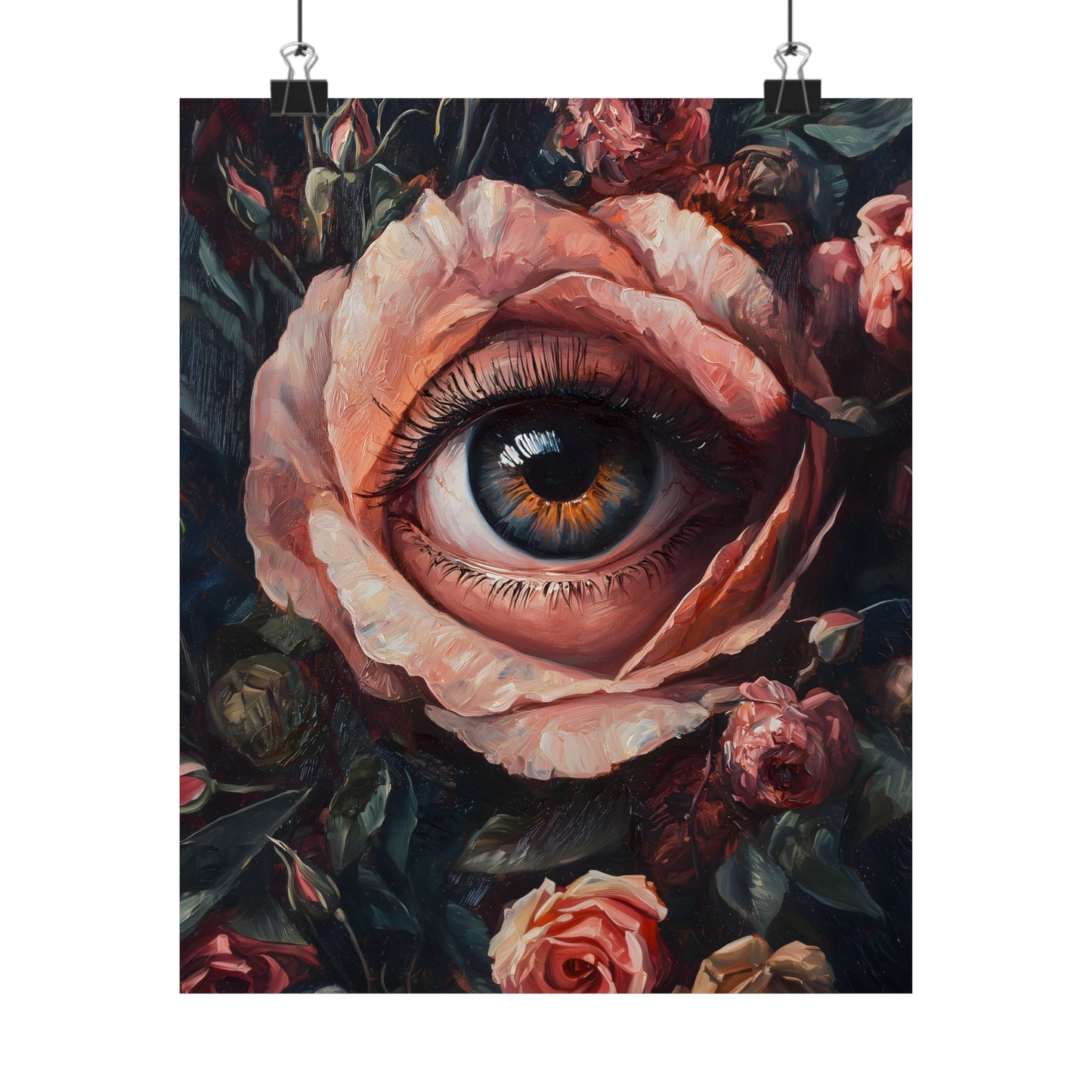 Floral Eye Art Print