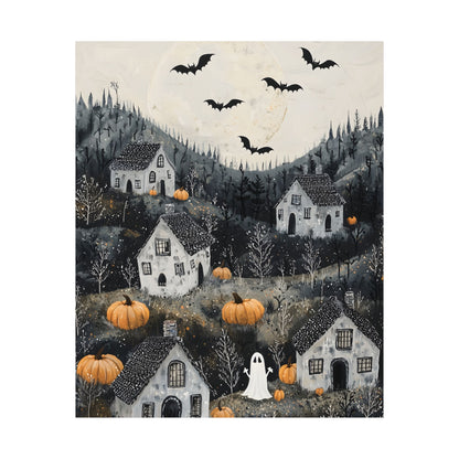 Halloween Town Art Print