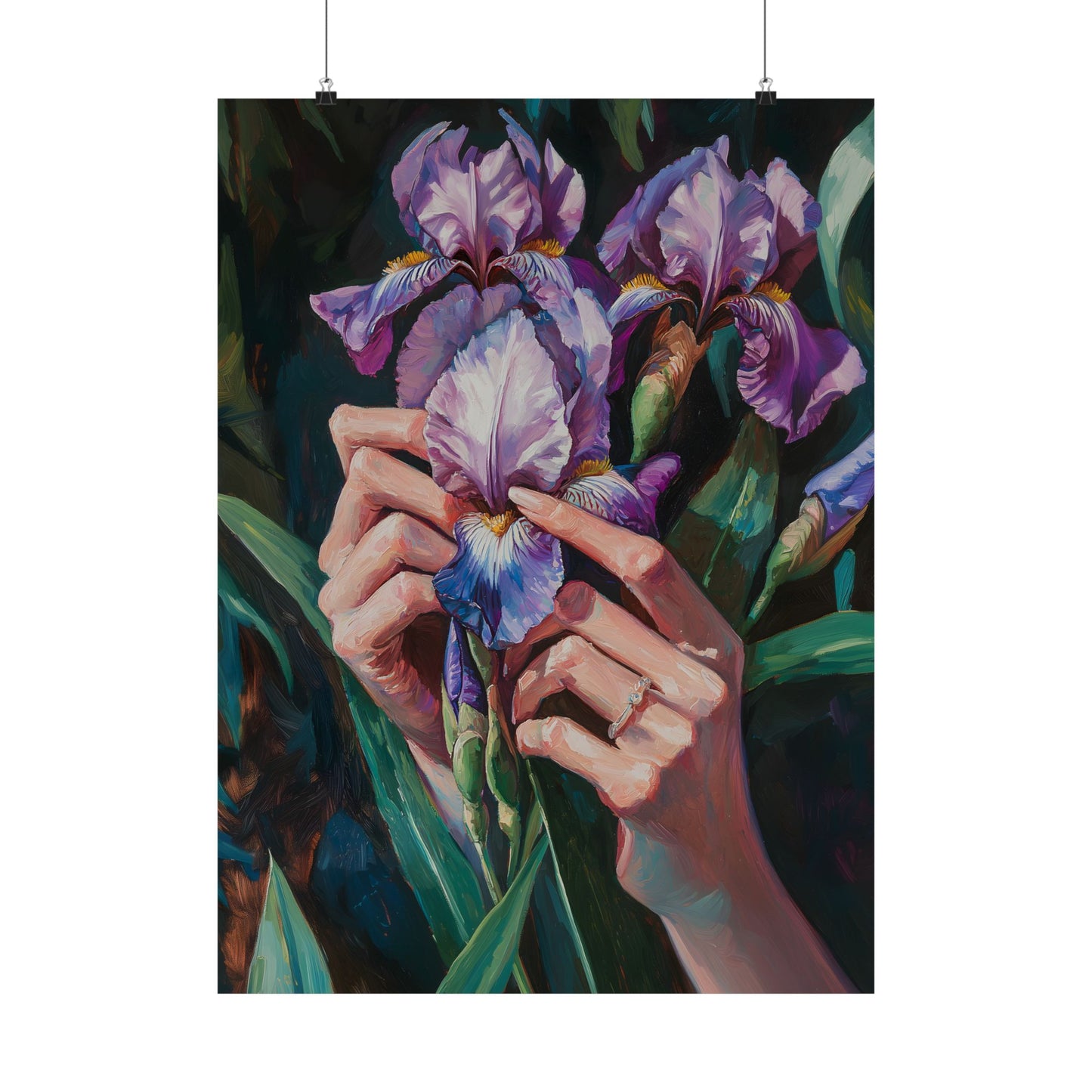 Iris Art Print