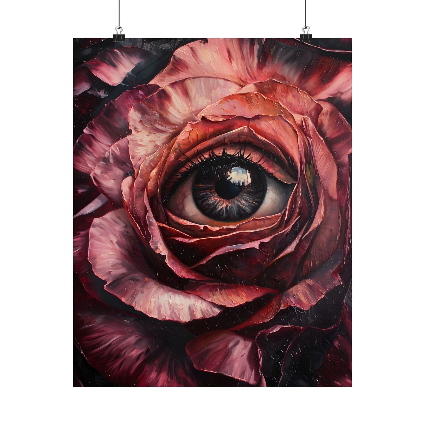 Floral Eye Art Print