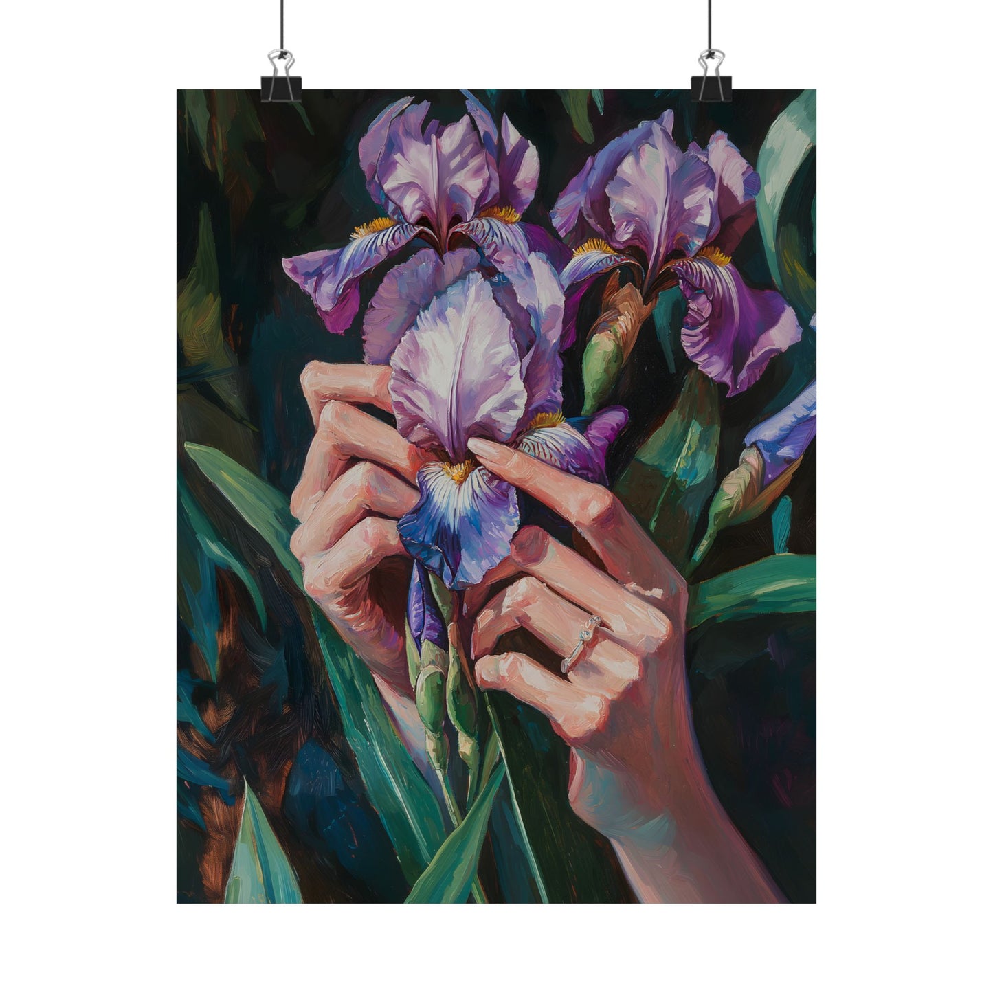 Iris Art Print