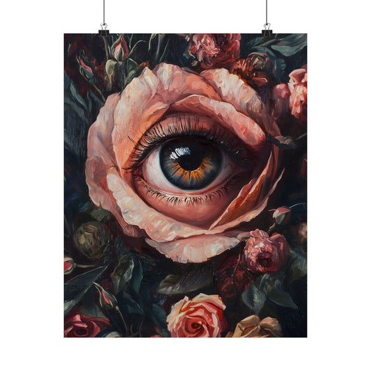 Floral Eye Art Print