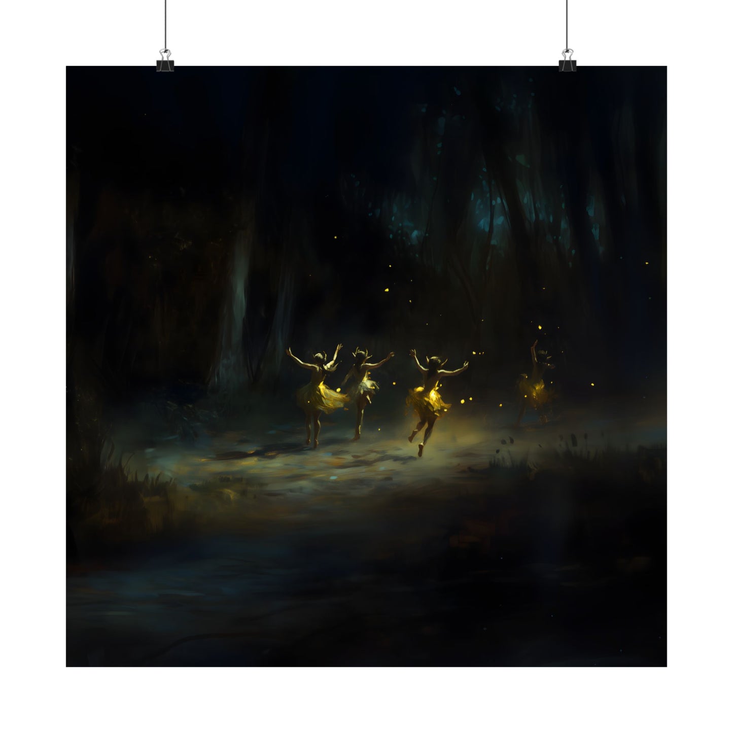 Fairies Forest Art Print