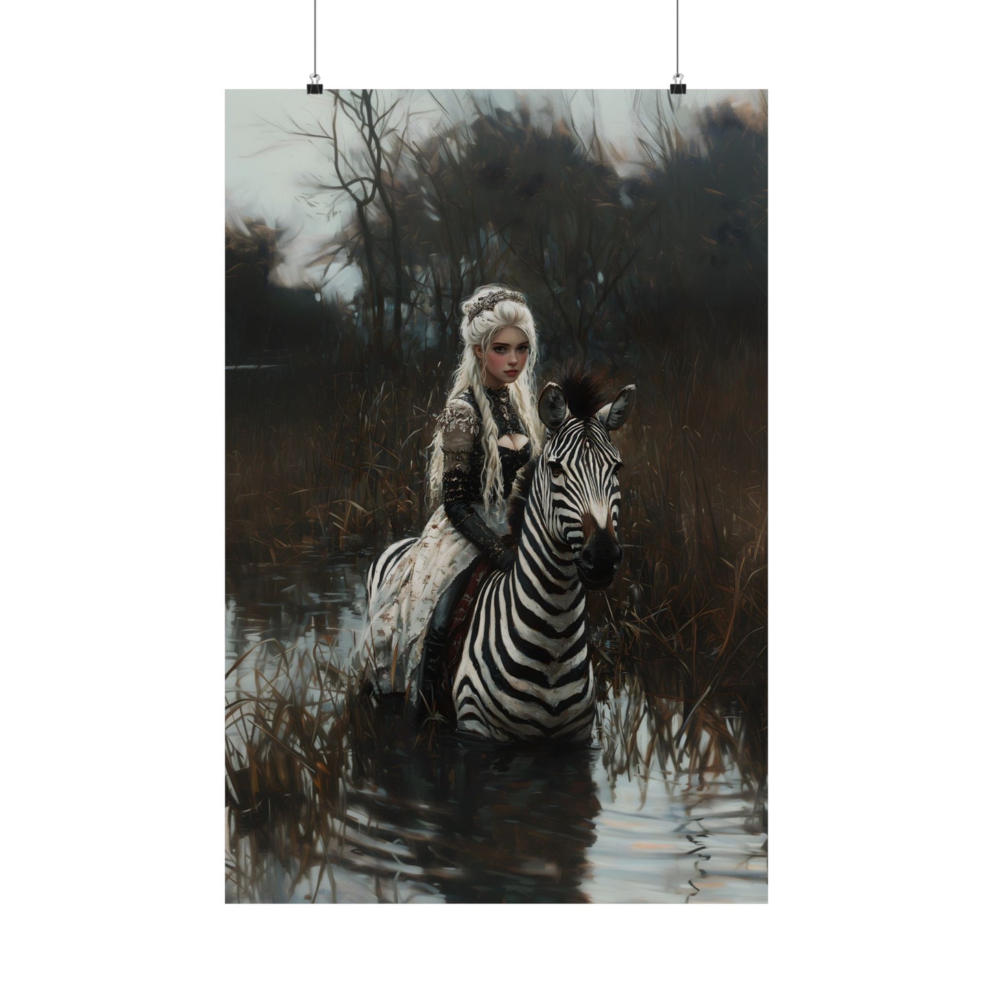 Zebra Art Print