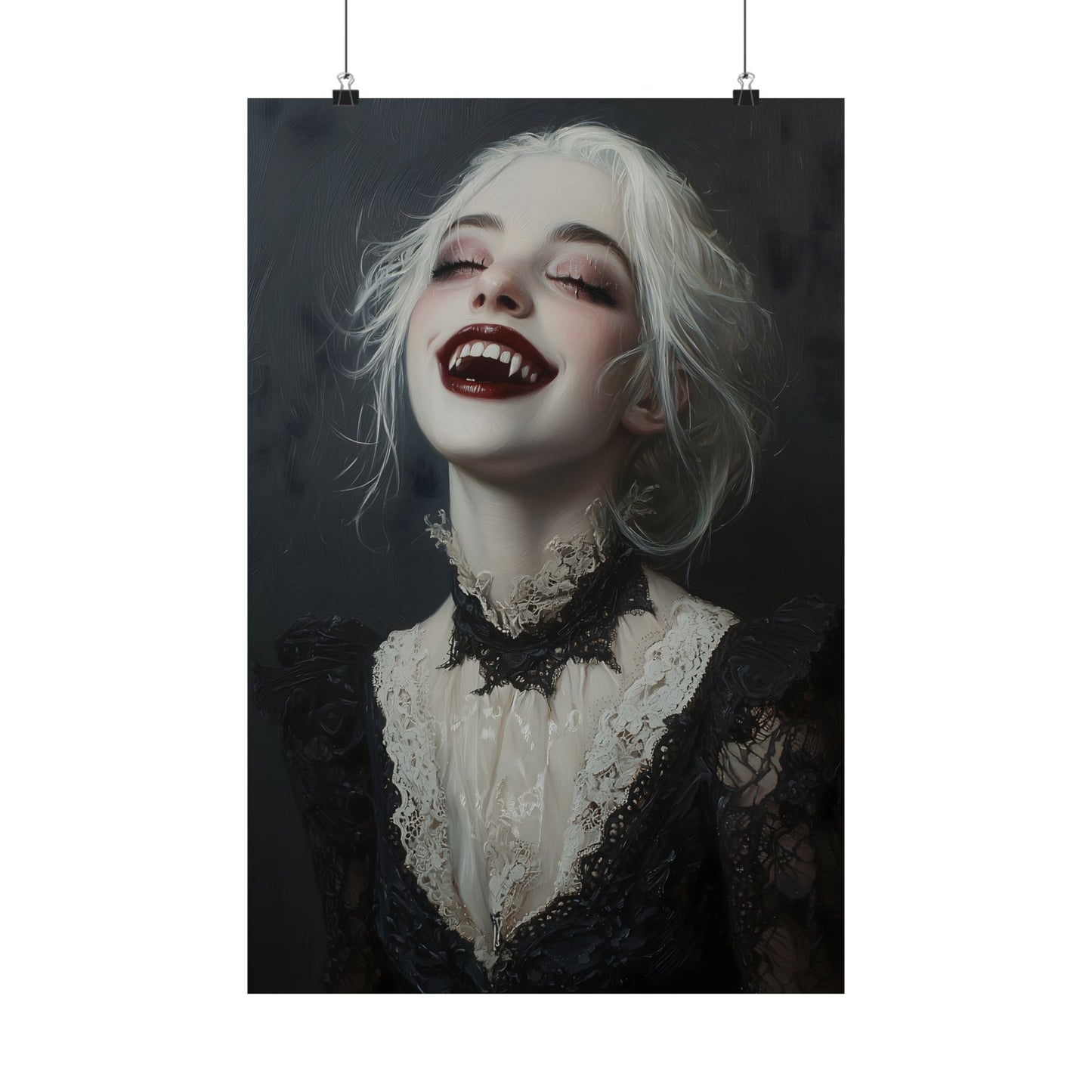 Vampire Girlie Art Print