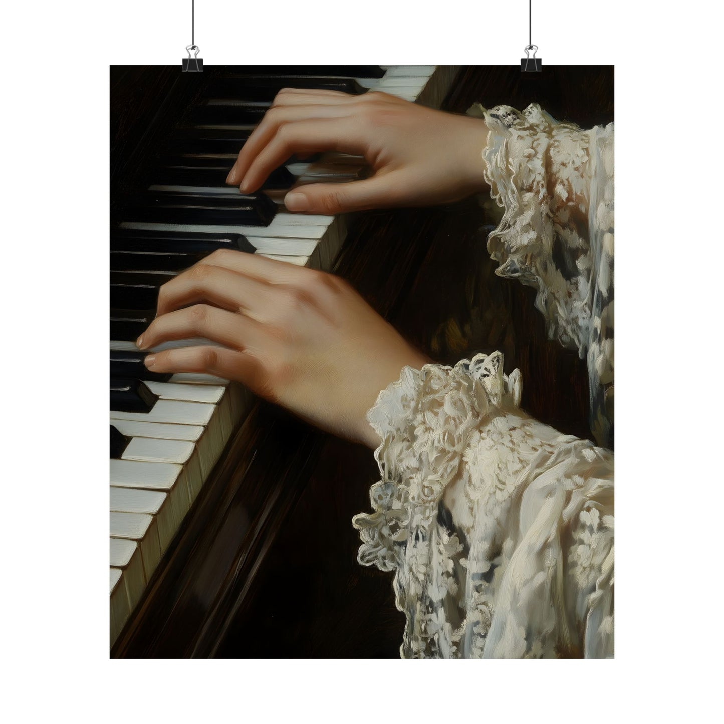 Piano Art Print