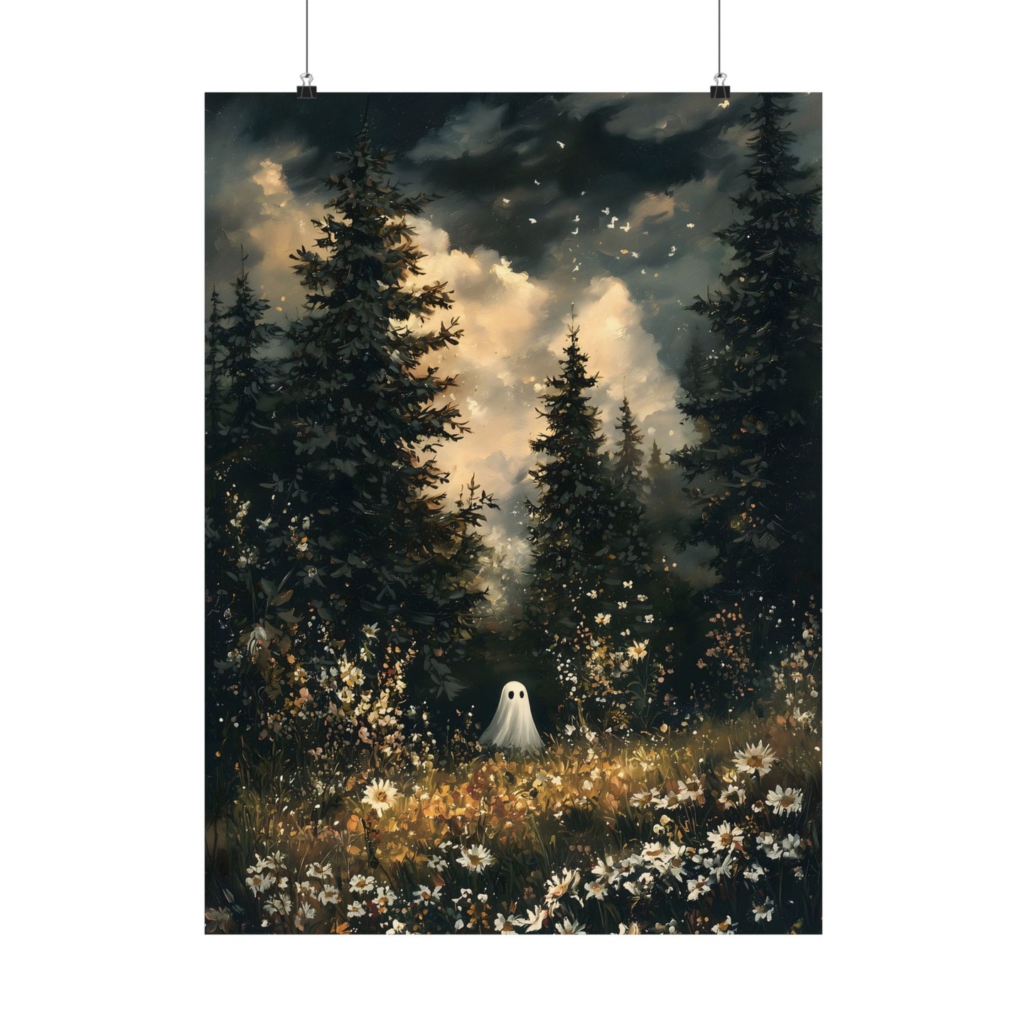 Whimsy Ghost Art Print