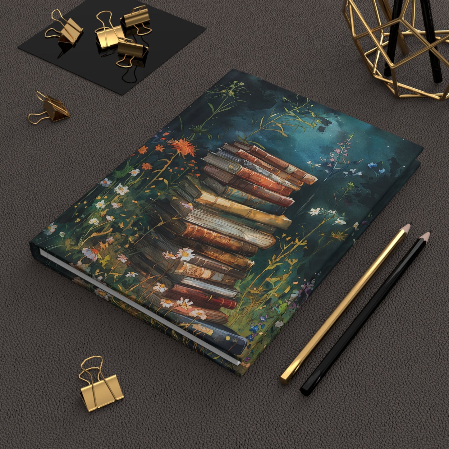 Bookish Hardcover Notebook