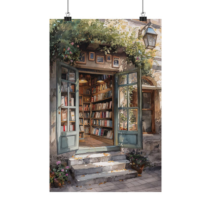 Book Shop Art Print