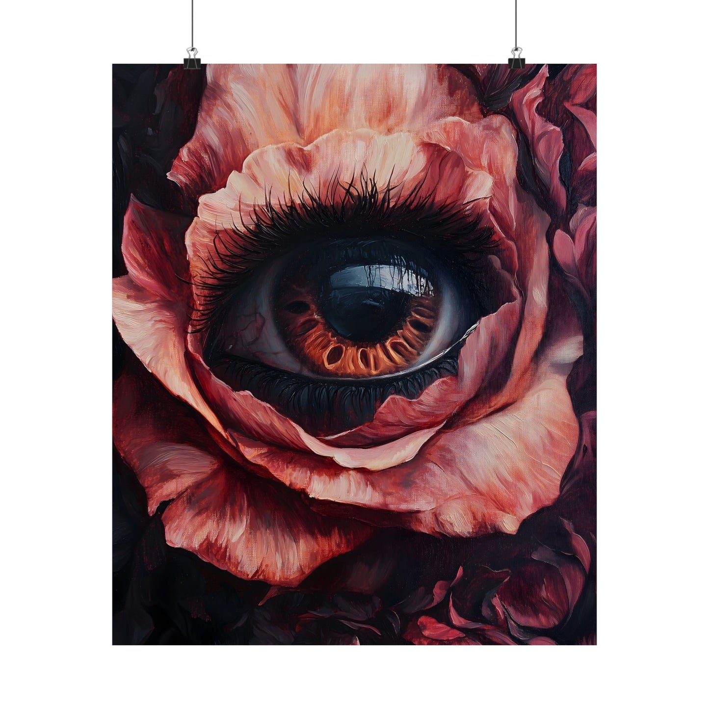 Floral Eye Art Print